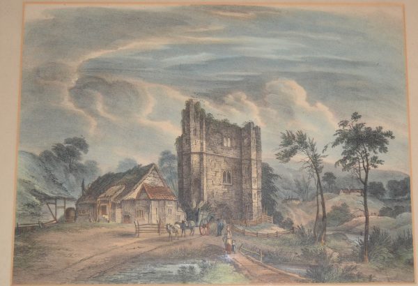 Otford Palace Lithograph